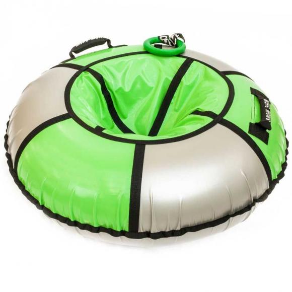Тюбинг Snow Show 120 см салатовый/серебро